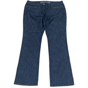 Womens Jeans 18 Wide Leg Denim Festival Y2K 90s Embellished Party Casual